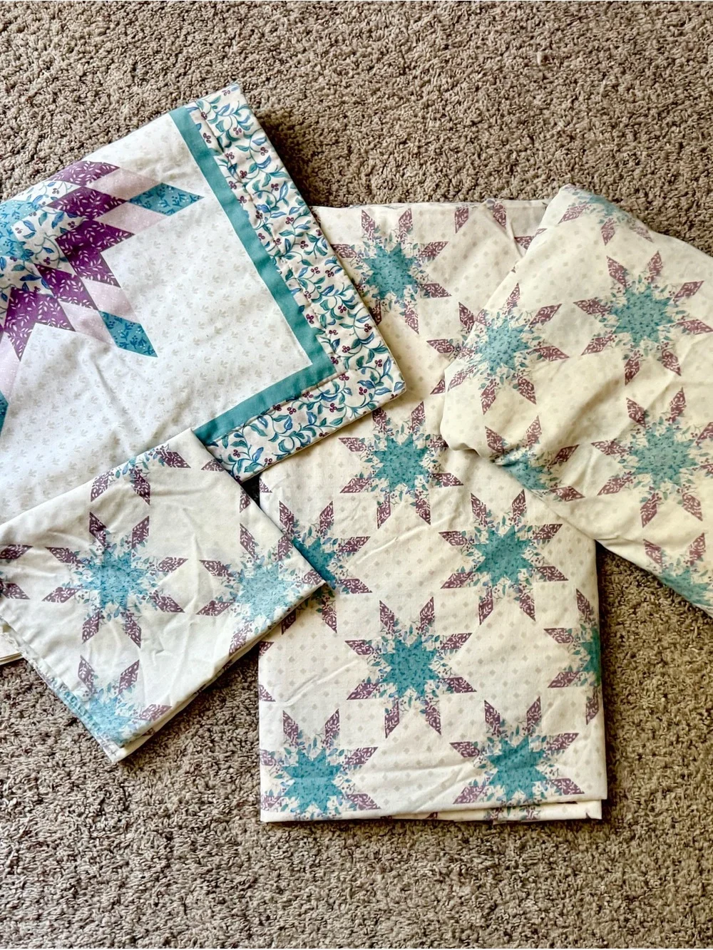 Rare Vintage Sheet Set